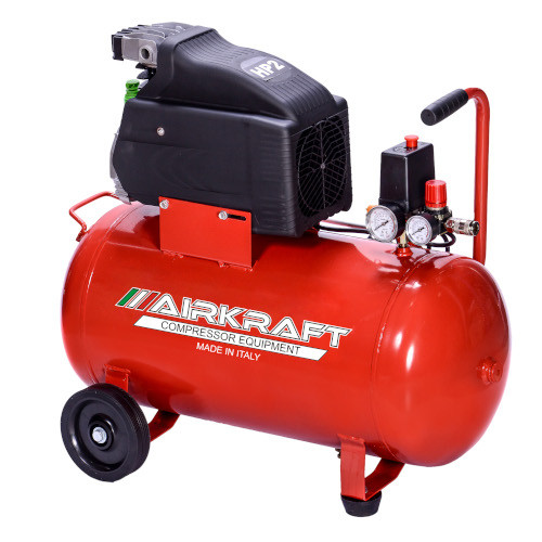 Компрессор поршневой Vрес=50л 170л/мин  220V AIRKRAFT AK50-170-ITALY