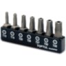 Набор бит 1/4" 7ед. (Torx: T10-T40 с отверстием)  TOPTUL GAAV0703