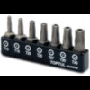 Набір біт TORX з отвором TOPTUL 1/4" 7 од. (T10-T40) GAAV0703