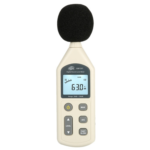 Измеритель уровня шума (шумомер), фильтр А/С  BENETECH GM1357