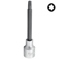 Головка с насадкой TORX T55 L140mm 1/2" с отверстием  TOPTUL BCVA1655