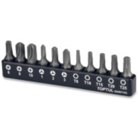 Набор бит 1/4" 11ед.  TOPTUL GAAV1103