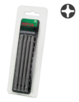 Набор бит 1/4" 100мм PH2 (под шуруповерт) 4шт на блистере FSIB0802G TOPTUL