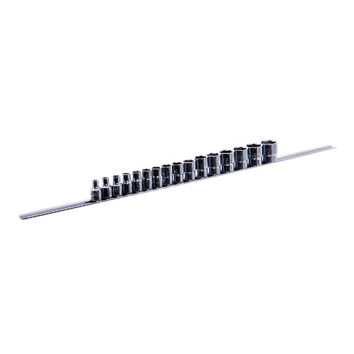 Набор головок 3/8" 16ед.   6~22мм   (на планке)  TOPTUL GAAQ1201U