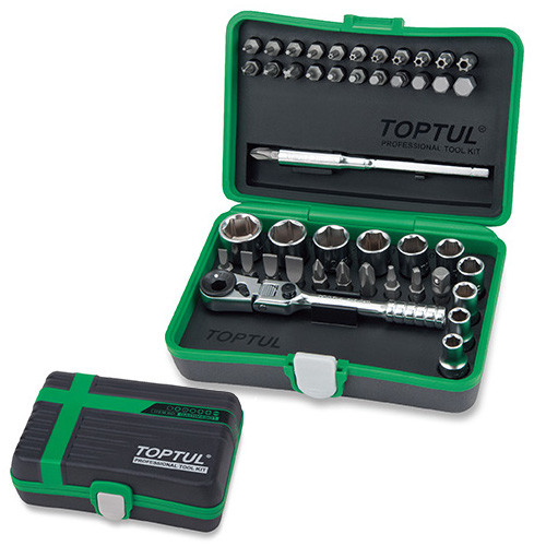 Набор инструмента  1/4"  45ед. (12-гр.)  TOPTUL GADW4502