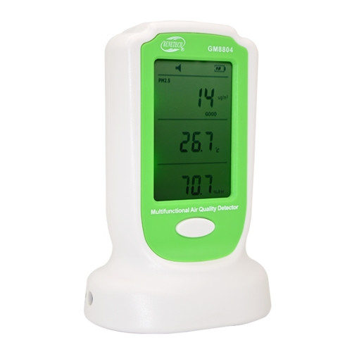 Детектор качества воздуха (PM2,5;PM10,HCHO, 0-50°C)  BENETECH GM8804