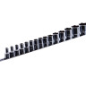 Набор головок 12-гр. 1/2" 15ед.   8~15,17,19,22,24,27,30,32мм   (на планке)  TOPTUL GAAQ1603U-12
