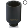 Головка торцевая ударная длинная 1/2" 30мм 12-гр. KABJ1630 TOPTUL