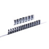 Набор головок 12-гр. 1/2" 23ед.   8~28,30,32мм   (на планке)  TOPTUL GAAQ1604U-12