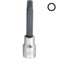 Головка с насадкой SPLINE M14  L100mm 1/2"  TOPTUL BCJD1614