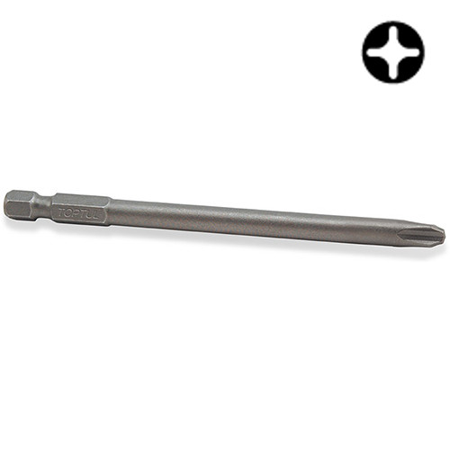 Насадка 1/4" 150мм  PH2 под шуруповерт  TOPTUL FSIC0802