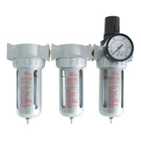 Блок подготовки воздуха 3 ступени (PROFI) 1/4" AIRKRAFT AFRLL802
