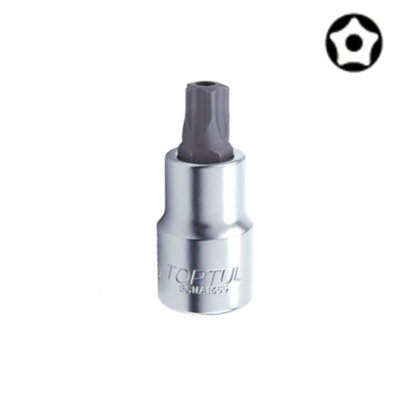 Головка з насадкою 5-гранною TOPTUL TORX T20 37 мм 1/4