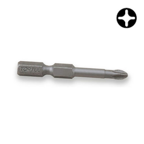 Насадка 1/4" 50мм  PH2 магнитная Anti-Slip (под шуруповерт)  TOPTUL FSMA0802