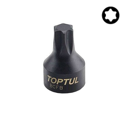 Головка TORX T10 1/4" (цельная)  TOPTUL BCFB0810