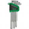 Haбіp Г-oбp. ключів TORX T10-T50 9oд. дoвгиx GSN-09LS TOPTUL