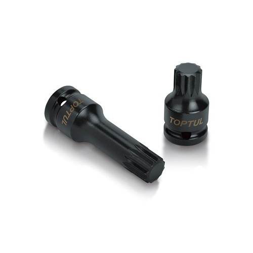 Головка ударная SPLINE М18 L77mm 1/2"  TOPTUL KADB1618L