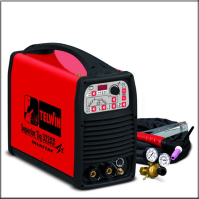 Сварочный аппарат с инвертором Telwin Superior TIG 322 AC/DC HF/LIFT для СТО и автосервиса, цена, купить, Киев