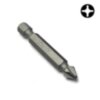Насадка 1/4" 50мм PH2 2в1 (бита+зенковка по дереву) 2шт.  TOPTUL FWAA0802G