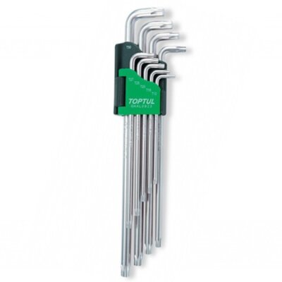 Набор Г-обр. ключей TORX T10-T50  9ед. Супердлинных  TOPTUL GAAL0923 для СТО и автосервиса, цена, купить, Киев