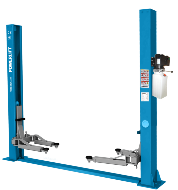 Подъемник  2-х стоечный 4,0 т с нижней синхронизацией POWERLIFT PWR-240A