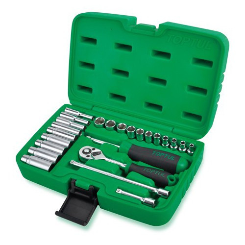 Набор инструмента  1/4"  24ед.  TOPTUL GCAI2403