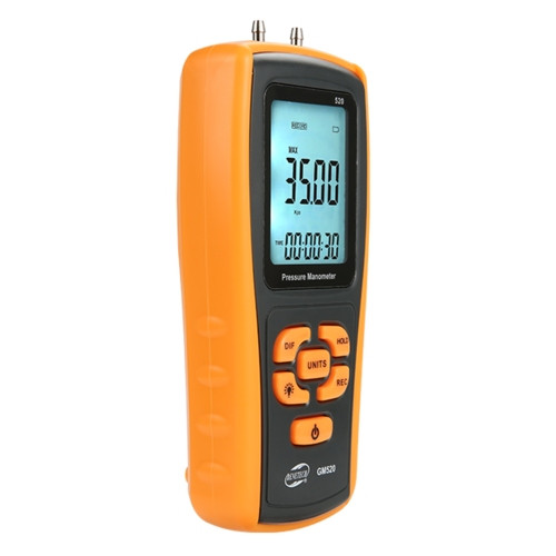 Дифференциальный микроманометр USB, ±35 кПа  BENETECH GM520