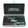 Набор инструмента  1/4"  38ед.  TOPTUL GCAD3801