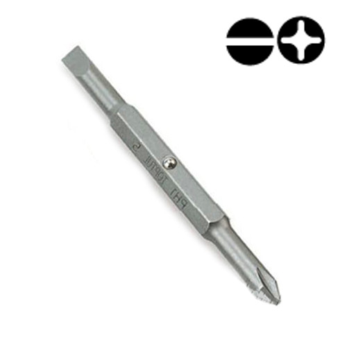 Насадка 5/16" двухсторонняя PH3хSL8  L75мм  TOPTUL FKAB0308