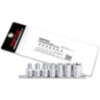 Набор головок TORX 1/2" E10-E24 7ед.(звезда Давида)  TOPTUL GAAG0704
