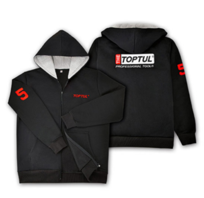 Куртка с капюшоном XL AXG00029004 TOPTUL для СТО и автосервиса, цена, купить, Киев