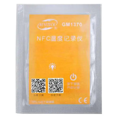 Регистратор температуры NFC (одноразовый), -25°C-60°C, 4000 записей  BENETECH GM1370 для СТО и автосервиса, цена, купить, Киев
