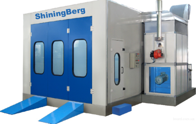 Фарбувальна камера ShiningBerg для СТО та автосервісу, ціна, купити, Київ