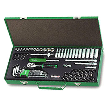 Набор инструмента  1/4"  72ед.  TOPTUL GCAD7202