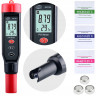 Измеритель кислотности и температуры (pH-метр), 0-14 pH (+/-0,1%)  BENETECH GM760