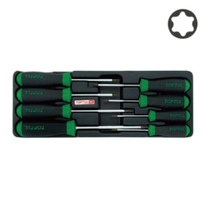 Набор отверток TORX T9-T40 8ед. (в ложементе, тип А) GAAT0813 TOPTUL для СТО и автосервиса, цена, купить, Киев