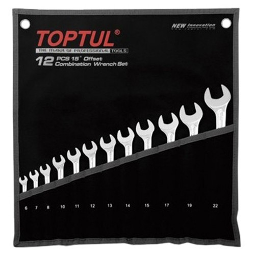 Набор ключей комбинированных 12 шт. 6-22  "Hi-Performance"  TOPTUL GPAX1202