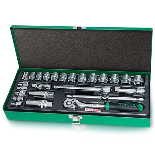 Набор инструмента  3/8"  25ед.  TOPTUL GCAD2501