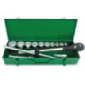 Набор инструмента  3/4" 14ед. (6-гр.)   metal case  TOPTUL GCAD1405