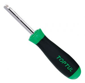 Вороток-отвертка 1/4" 150мм (резиновая ручка)  TOPTUL CAIP0816