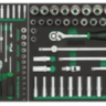 Тележка с инструментом (Pro-Plus) 7 секций 261ед. cерая  TOPTUL GE-26109