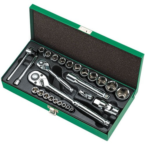 Набор инструмента  1/4"&1/2"  28ед.  TOPTUL GCAD2802