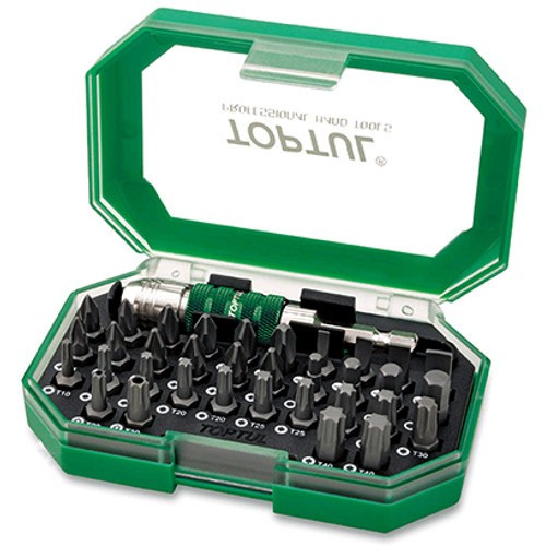 Набор бит 1/4"  35ед.  TOPTUL GACW3501