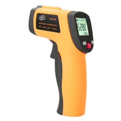 Інфрачервоний термометр (пірометр) — 50-550 °C BENETECH GM550E для СТО та автосервісу, ціна, купити, Київ