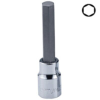 Головка с насадкой HEX 8 mm  100mm 1/2"    TOPTUL BCEA1608