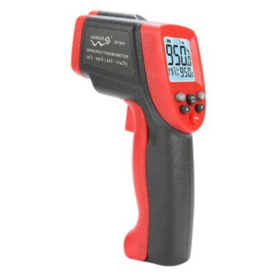 Бесконтактный инфракрасный термометр (пирометр)  -50-950°C, 12:1, EMS=0,1-1  WINTACT WT900 для СТО и автосервиса, цена, купить, Киев