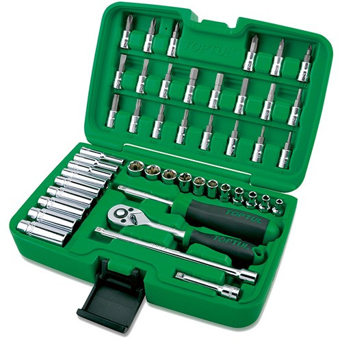 Набор инструмента  1/4"  46ед.  TOPTUL GCAI4601