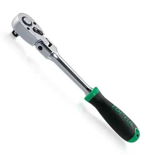Трещотка 3/8" с шарниром  72 зубца  TOPTUL CJHM1228