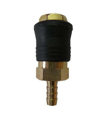 Быстроразъёмное соединение на шланг 10мм (PROFI) AIRKRAFT. Made in Italy.   SE6-4SH