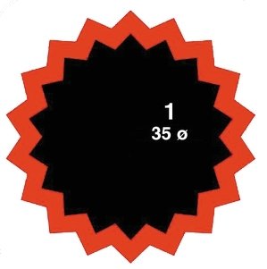 Латка камерная круглая REMA Tip Top  №1 для СТО и автосервиса, цена, купить, Киев